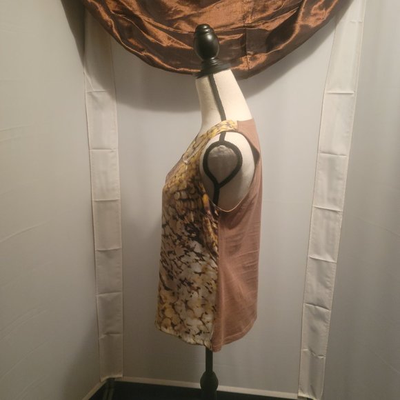 Ann Taylor,  MP, brown, gold and white - Picture 3 of 4